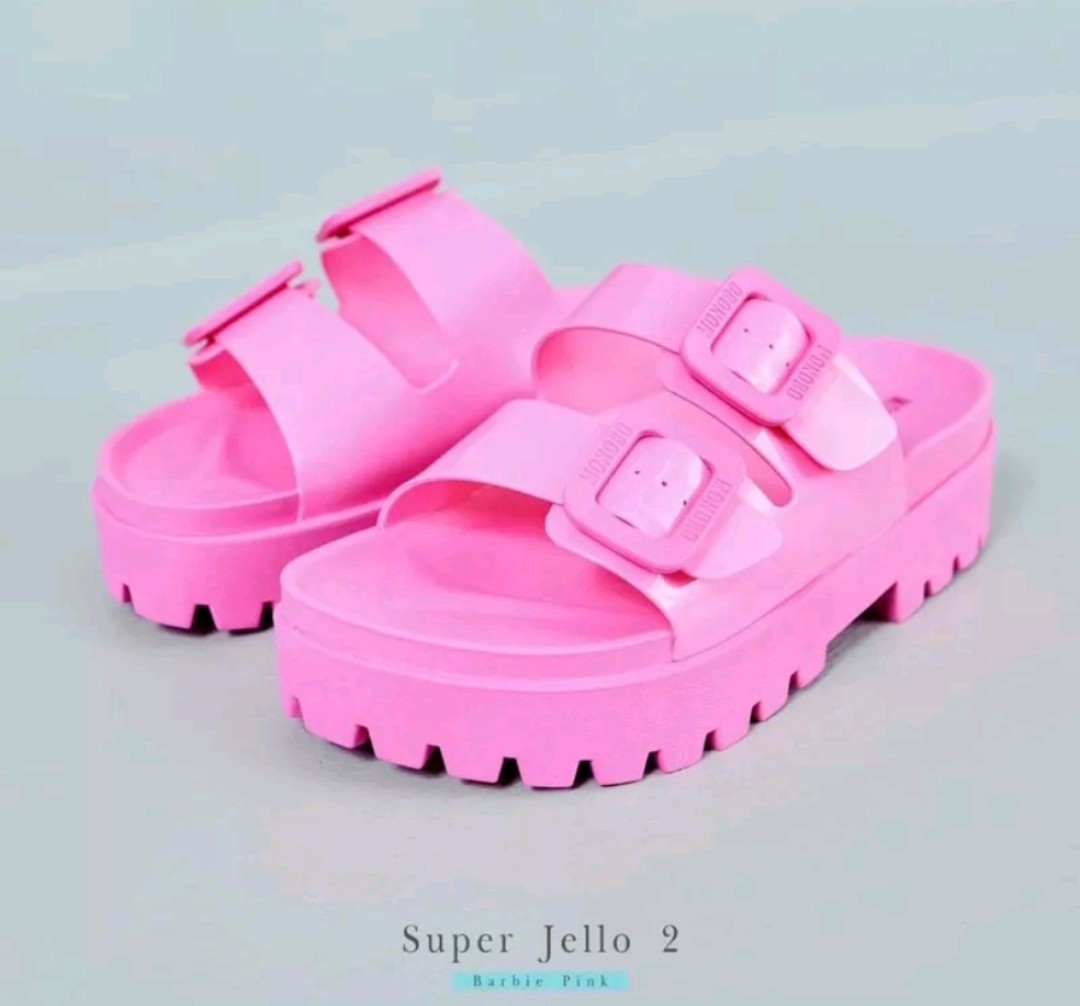 Monobo authentic from thailand HOT PINK SUPER JELLO 2, Women's Fashion ...