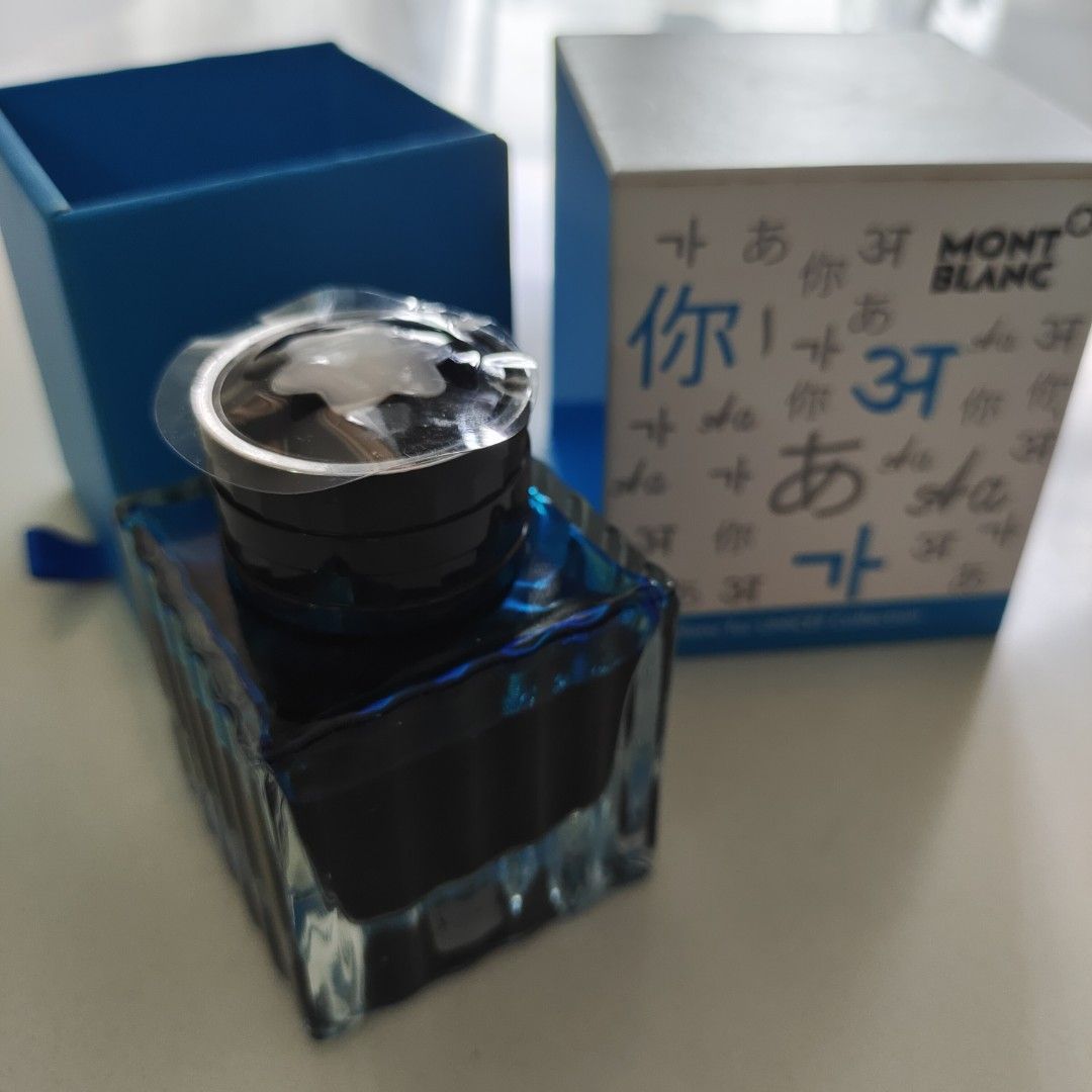 Montblanc unicef blue ink hotsell