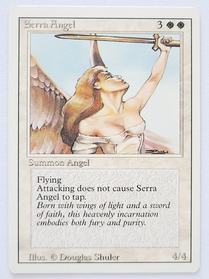 MTG Magic The Gathering Revised Edition Individual Cards - Serra