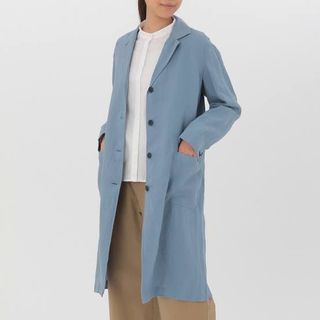 Muji   Linen Coat