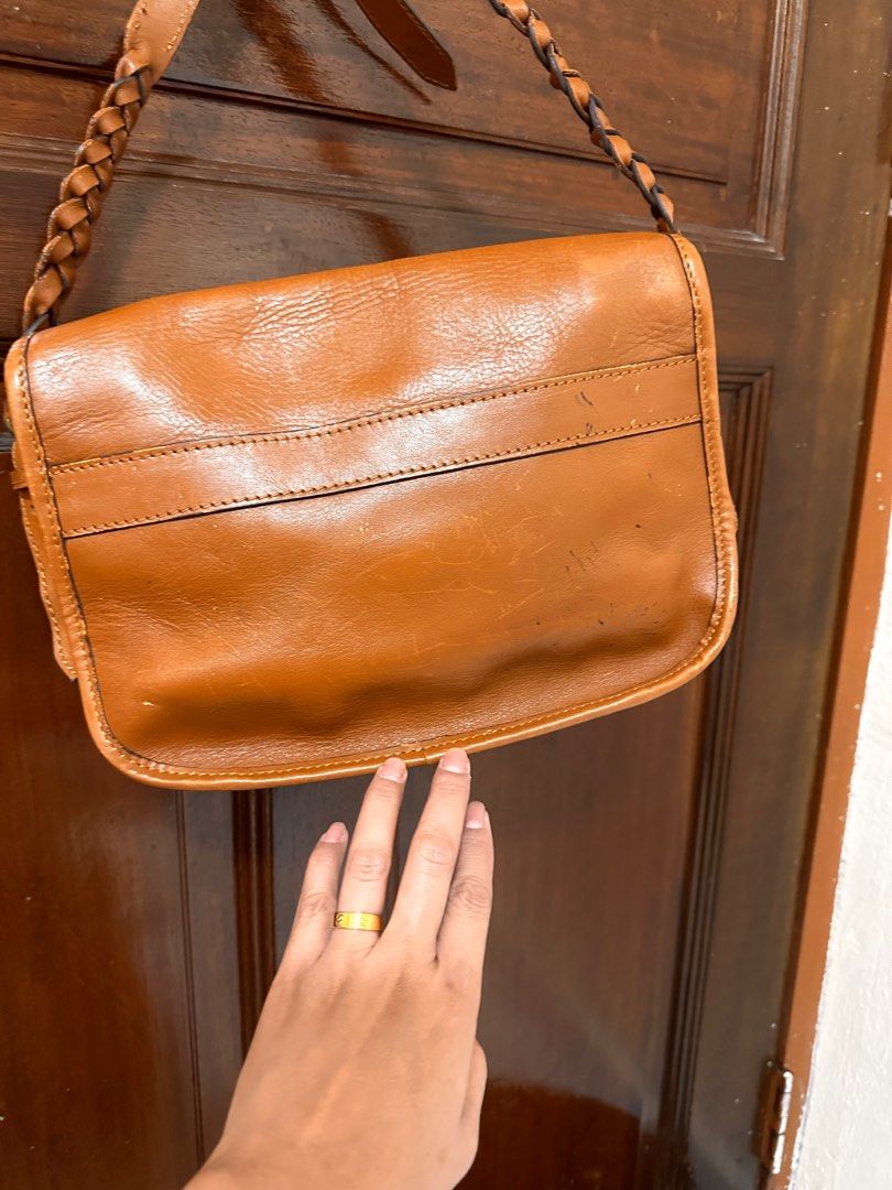 mulberry brown cross body bag