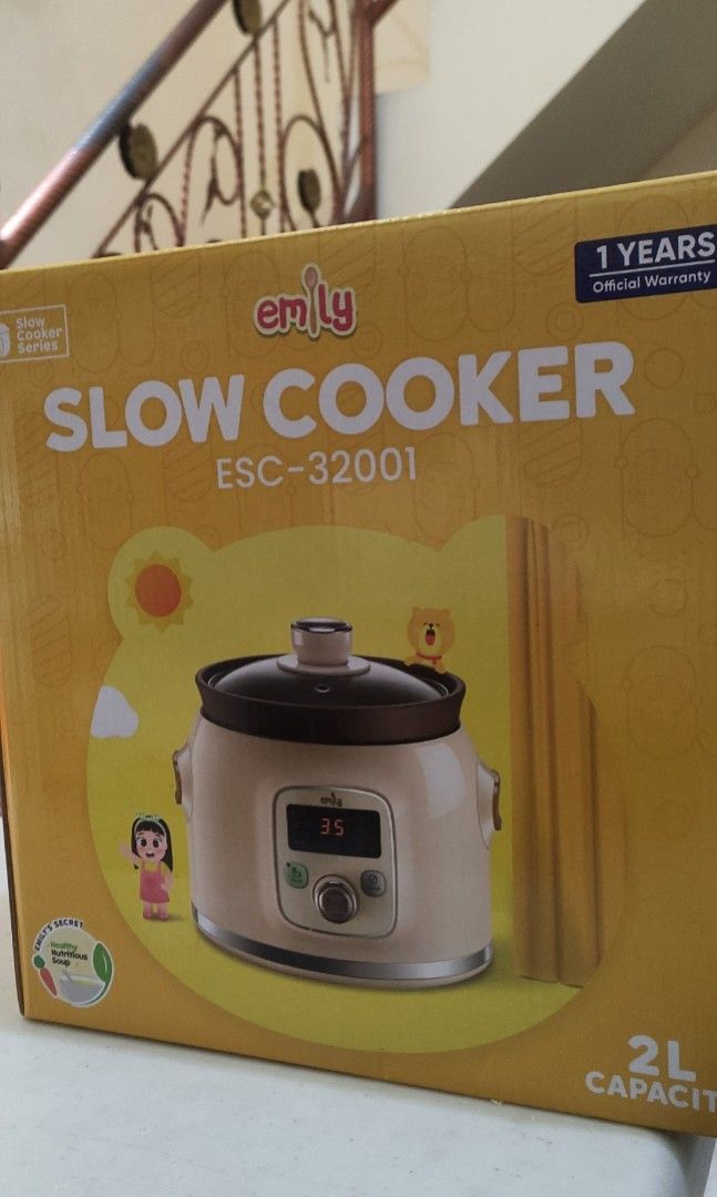 [NEW!!] Emily Slow Cooker Claypot 2L, Bayi & Anak, Lainnya di Carousell