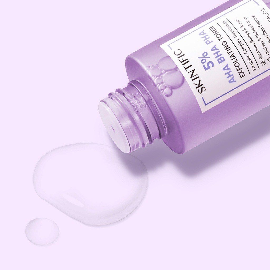 NEW IN BOX_Skintific Aha Bha Pha 5% Exfoliating Toner 80ml, Beauty ...