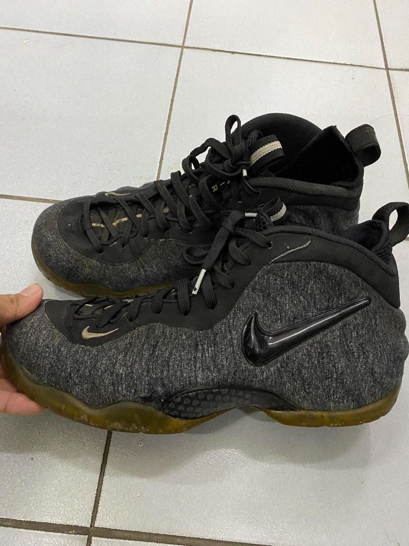Nike air foamposite pro wool fleece best sale