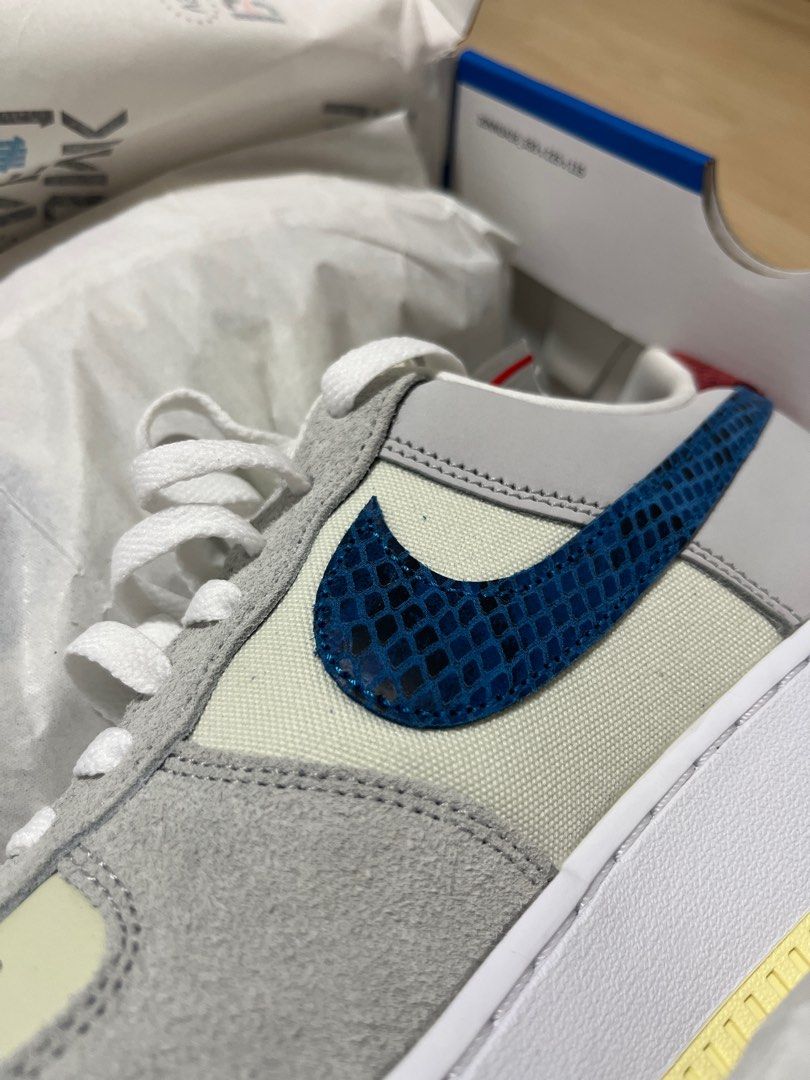 Nike Air Force 1 X Undefeated Luxury Sneakers Footwear on