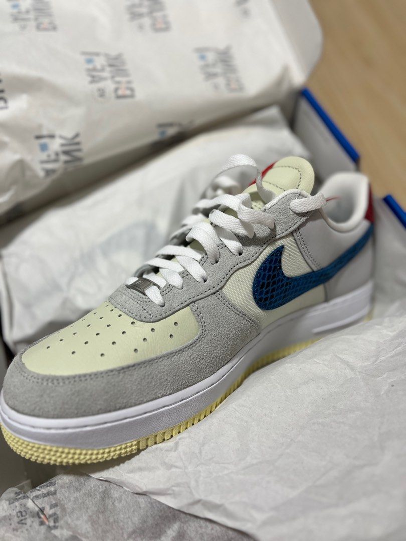 Nike Air Force 1 X Undefeated Luxury Sneakers Footwear on