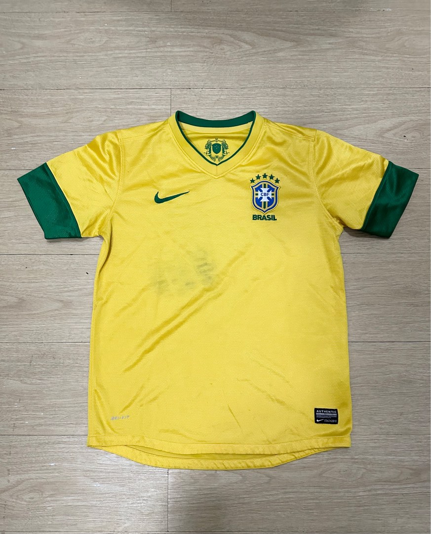 Nike Brazil Football Jersey, Men's Fashion, Activewear on Carousell