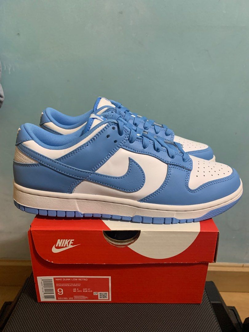 Nike Dunk Low UNC 2021 9us Men s Fashion Footwear Sneakers On Carousell nike-dunk-low-unc-2021-9us-men-s-fashion-footwear-sneakers-on-carousell