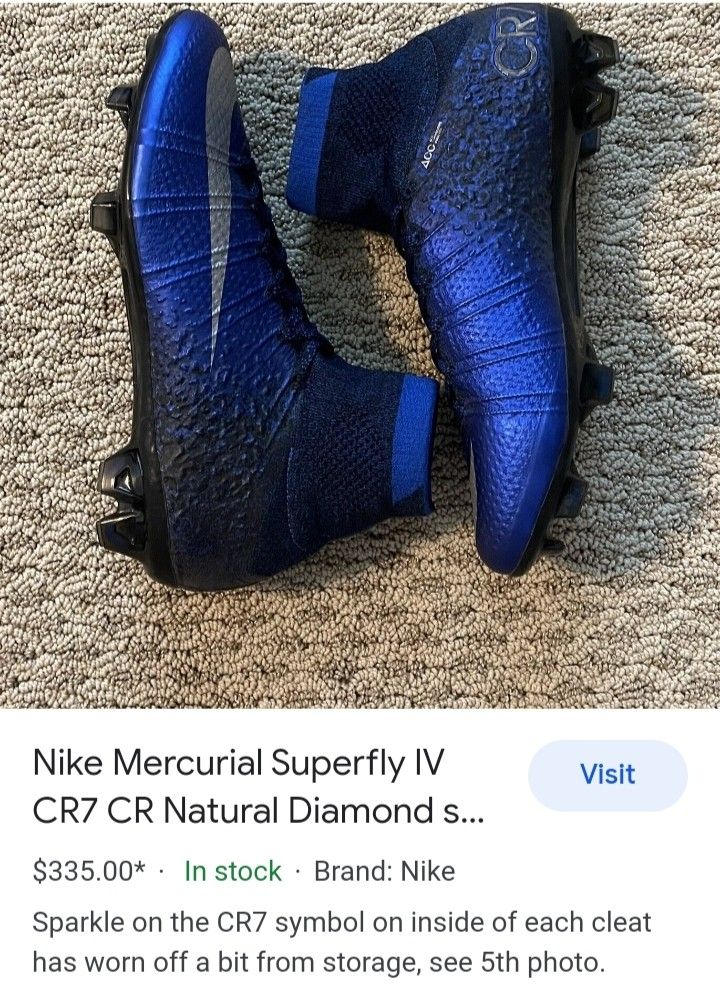 mercurial superfly iv cr7