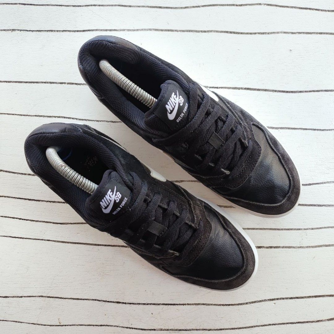 Nike sb delta force vulc black on sale