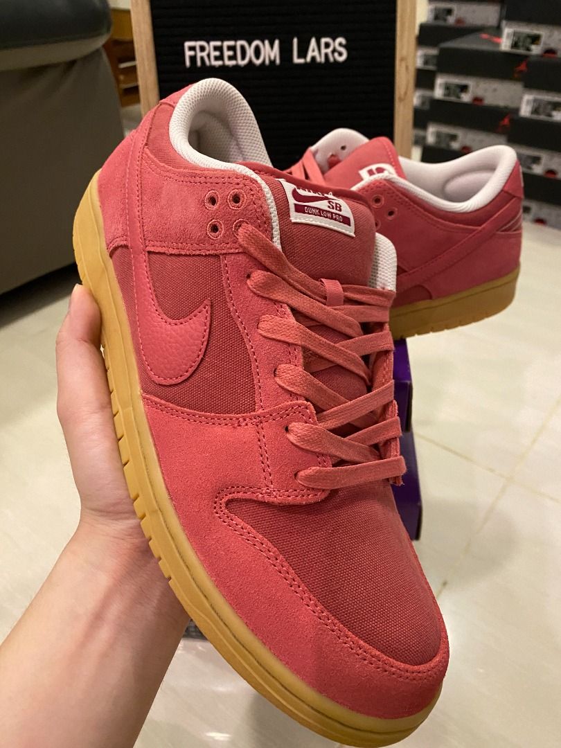 Nike SB Dunk Low 'Red Gum' (Adobe dunk) - DV5429-600