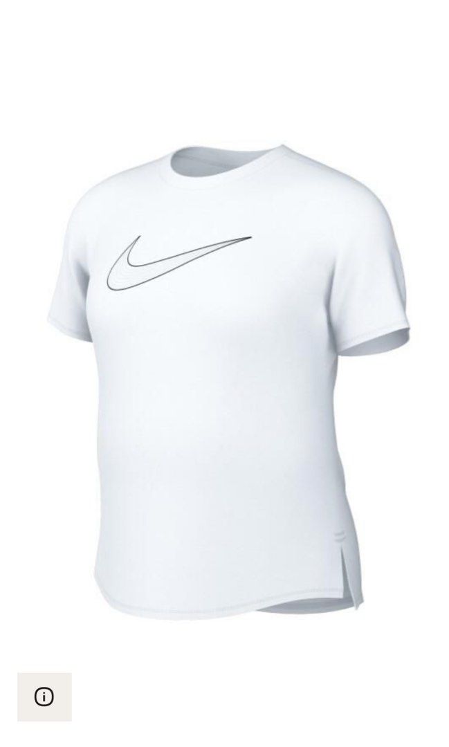 Nike White Dri Fit Shirt Women s Fashion Activewear on Carousell