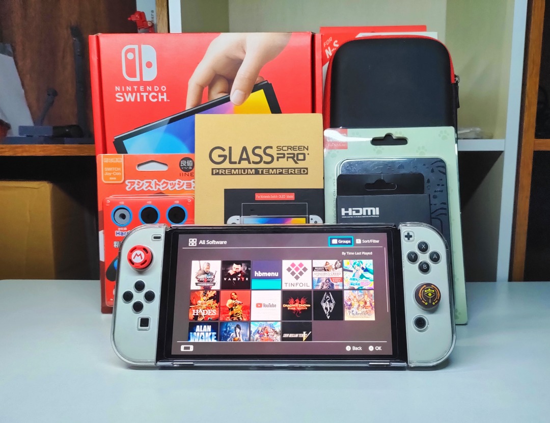 Nintendo Switch OLED Jailbreak (256GB), Video Gaming, Video Game Consoles, Nintendo on Carousell