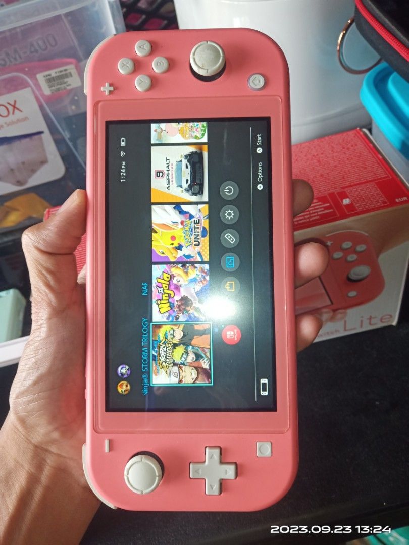 Nintendo SwitchLite(FORSWAP) (Category: Nintendo) located in Banga. Submitted by lsegadgets (Listing ID 1256681818, Image 1). Description: FOR SWAP TO V2 OR OLED MAG KANO PO I ADD? DIRECT MESSAGE LANG PO.