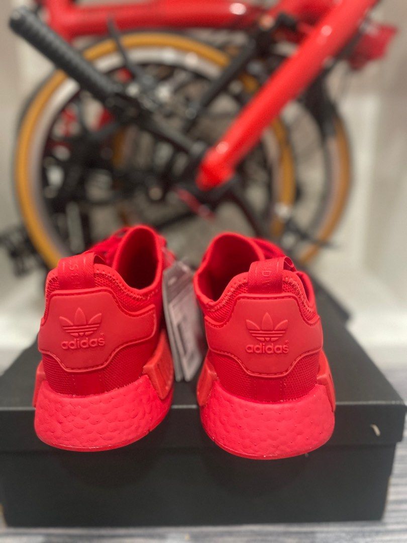 Adidas nmd r1 atmos triple red shop