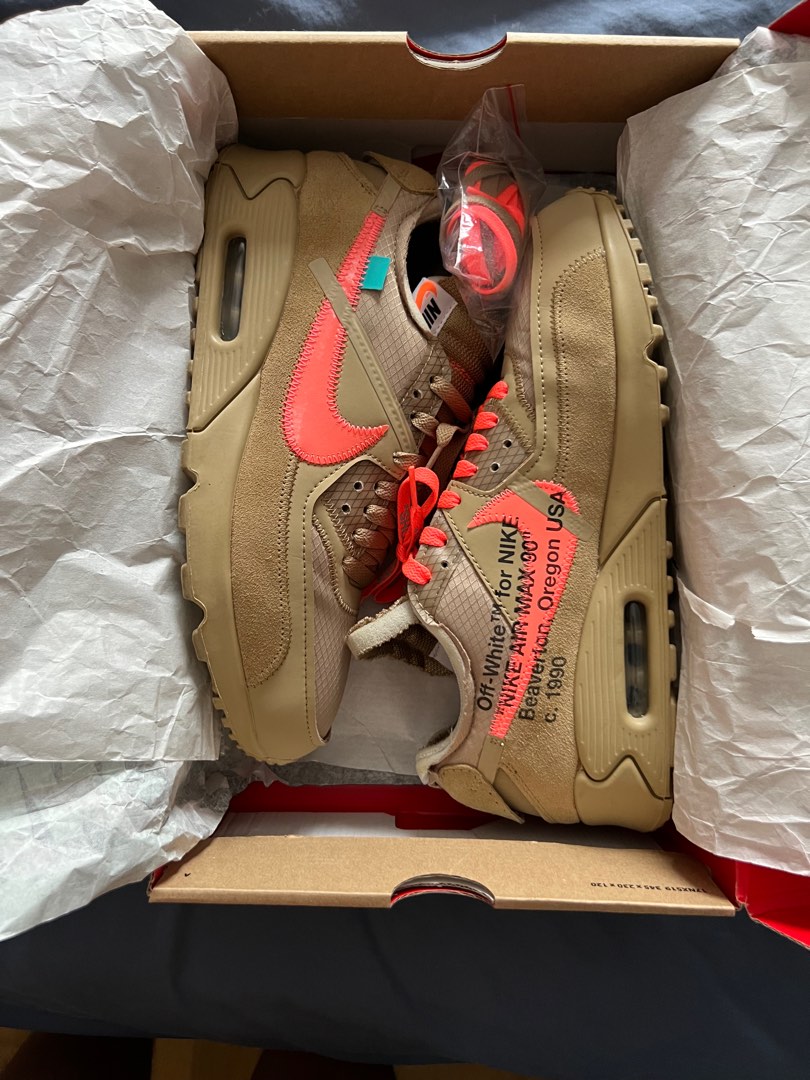 Desert off white on sale air max 9
