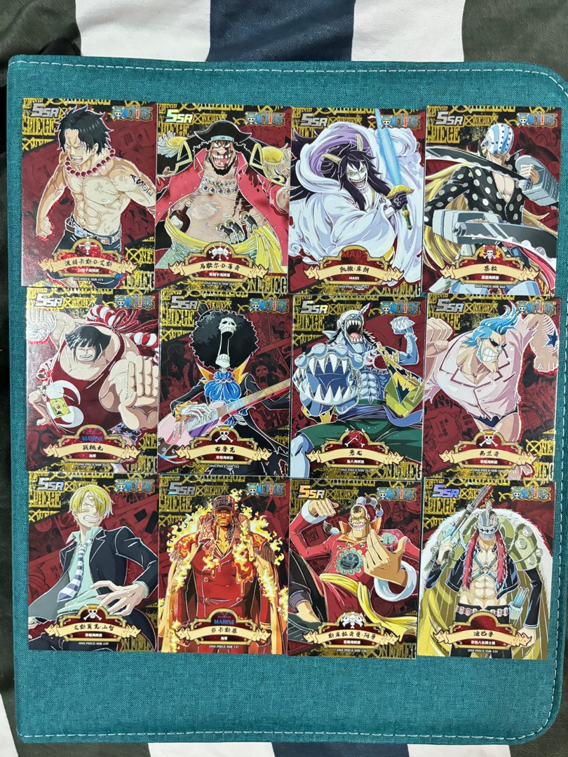 One Piece x Lucky Card Vol 4 SSR Collectible Cards, Hobbies & Toys ...