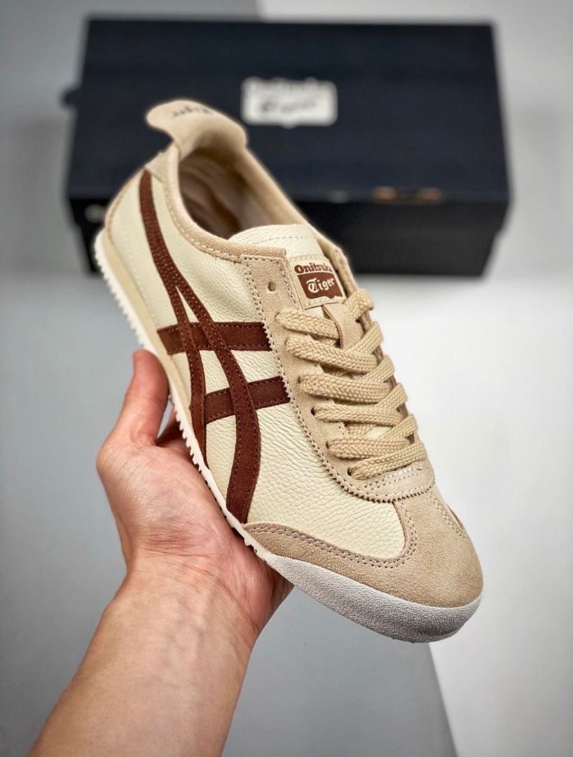 Onitsuka tiger mexico shop 66 brown beige