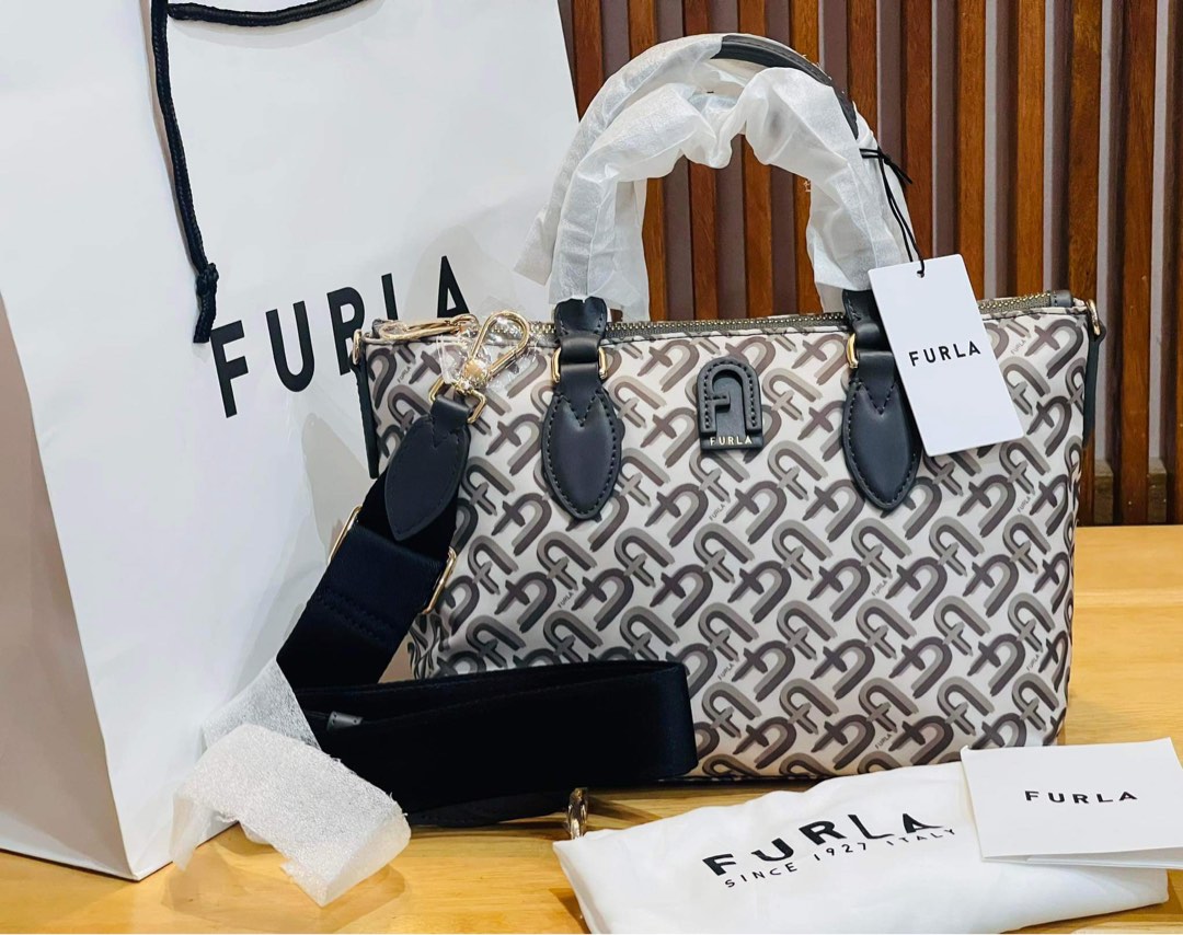 New with tag! Furla Calipso Tote Large Bag - Black