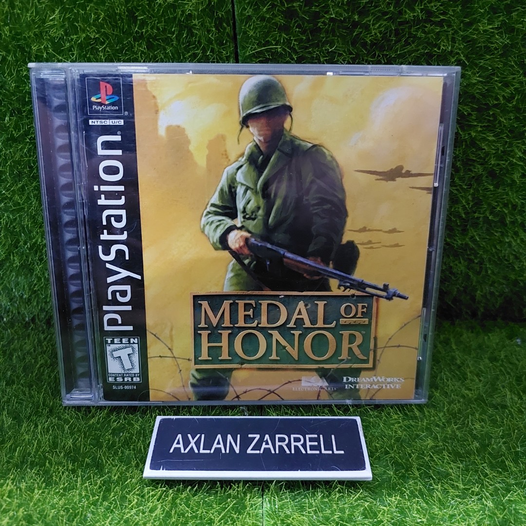 Original PS1 Games : Medal Of Honor, Video Gaming, Video Games, PlayStation  on Carousell