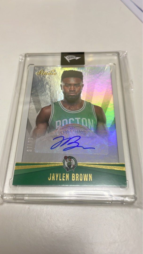 Panini NBA Basketball Jaylen Brown RC Auto Celtics Jason Tatum