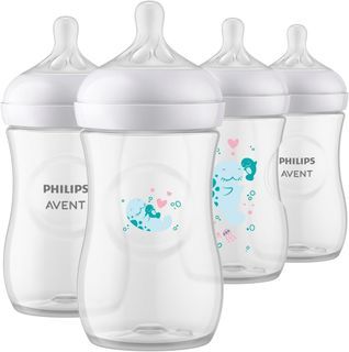 Philips AVENT Natural Baby Bottles 9oz 4pack