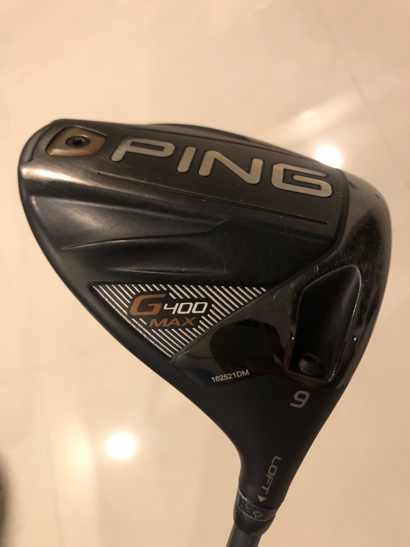 Driver Ping G400 Max 9° - Pour Droitier, Tête Seule Avec Poids, Excellent état !