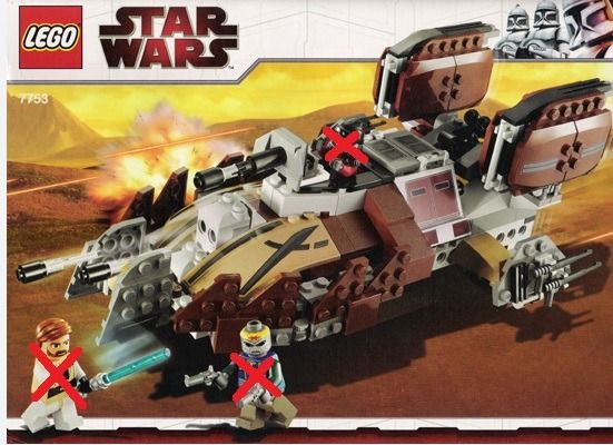 Lego star shop wars pirate tank