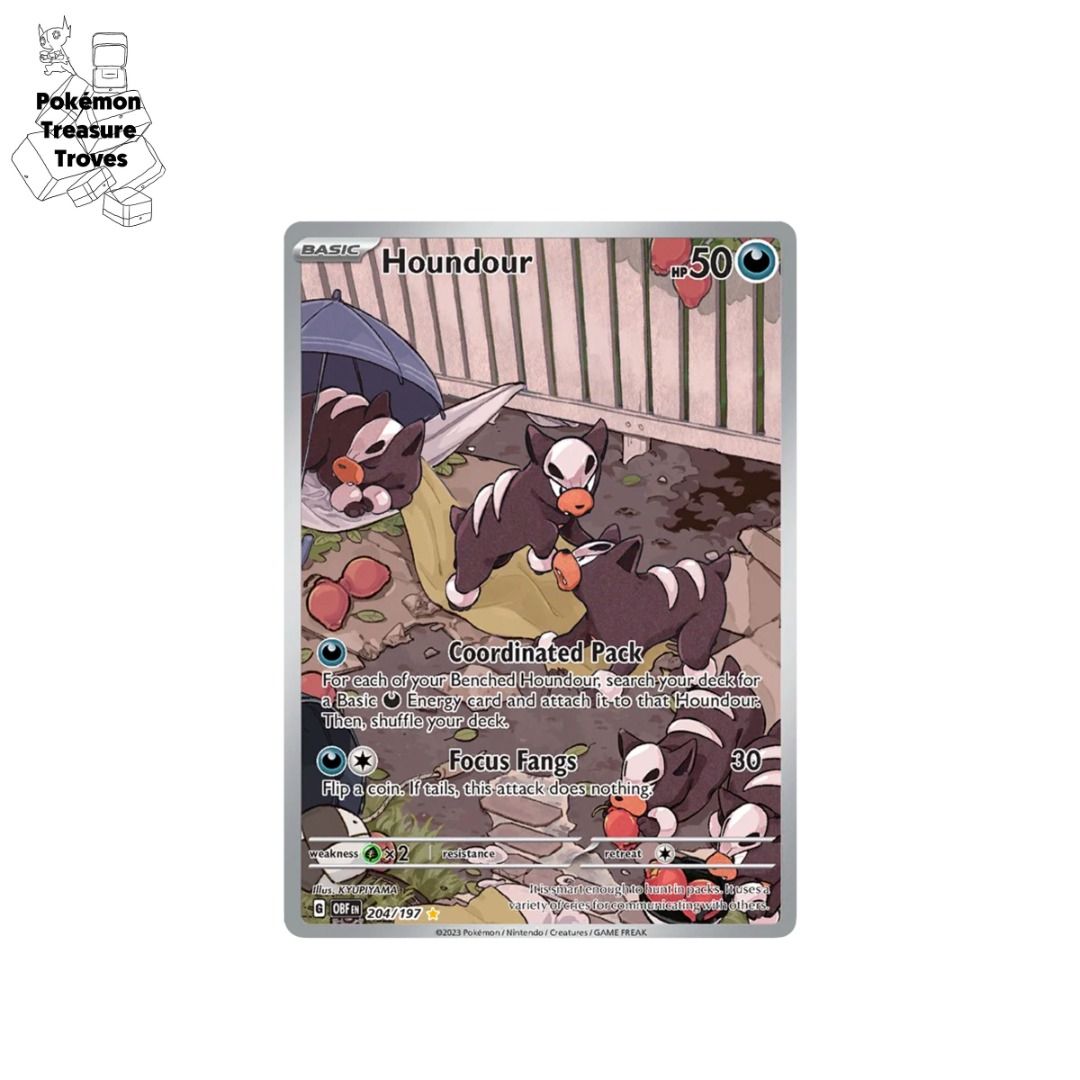 pokemon vivid voltage card list price Amazon.com: Pokemon - Houndour 204/197 - Obsidian Flames - Illustration  Rare