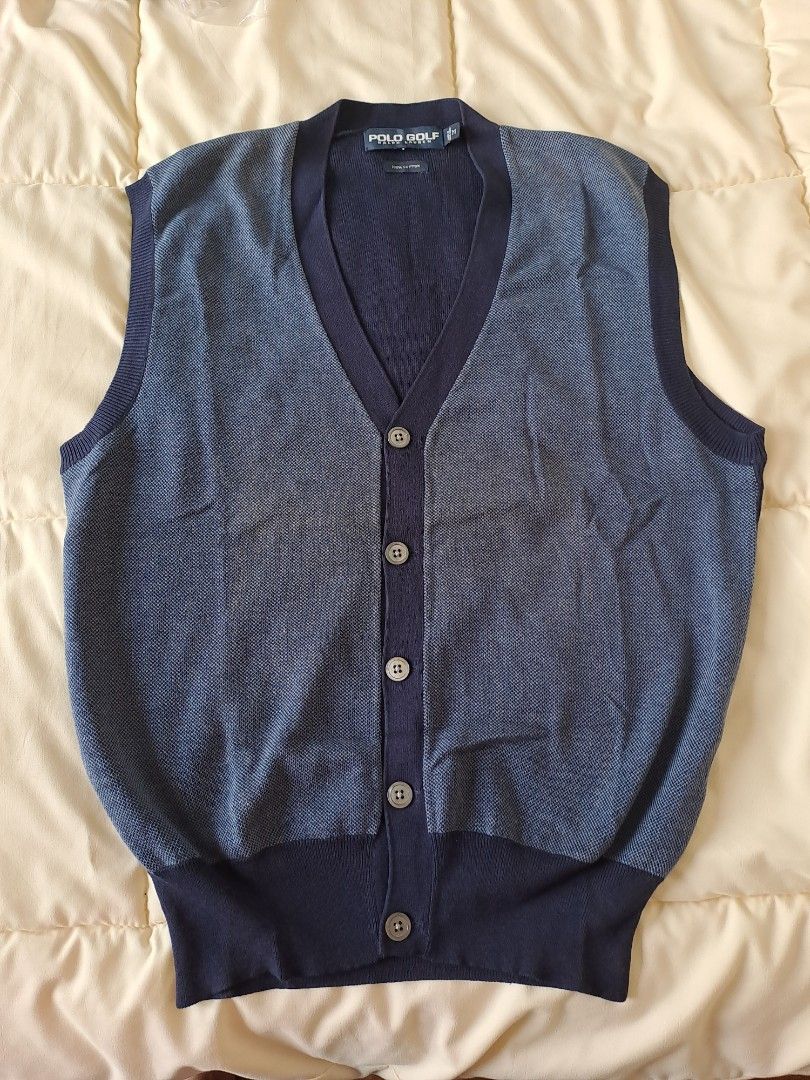 POLO GOLF Cotton Vest Men s Fashion Activewear on Carousell