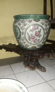 Pot tanaman hias keramik