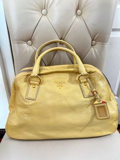 Preloved 💯ORIGINAL Prada Patent Leather Hand Bag
