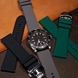 Canvas Watch Strap in Black – Nomad Watch Works SG