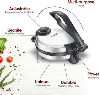 Prestige Roti Maker PRM 5.0 with Demo CD - Silver