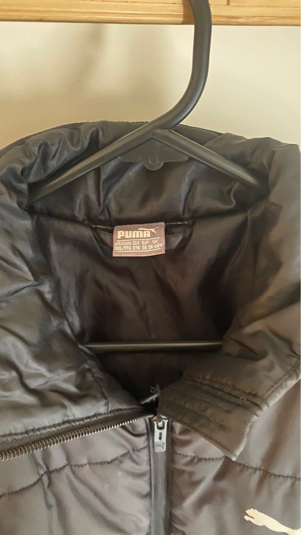 Puma Black Puffer Jacker