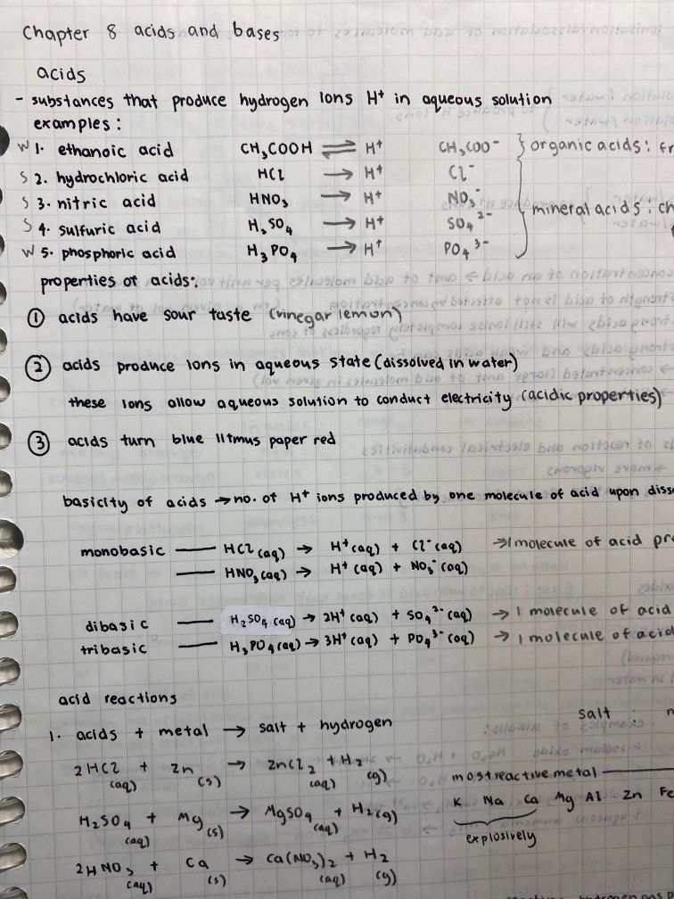pure chemistry o level sec 3 cambridge notes raffles girl school rgs ...