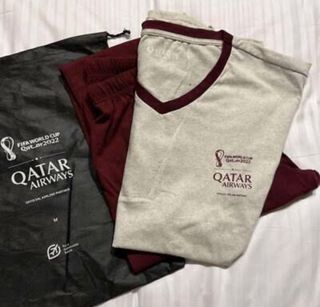 Qatar Pajamas FIFA 2022 Business Class