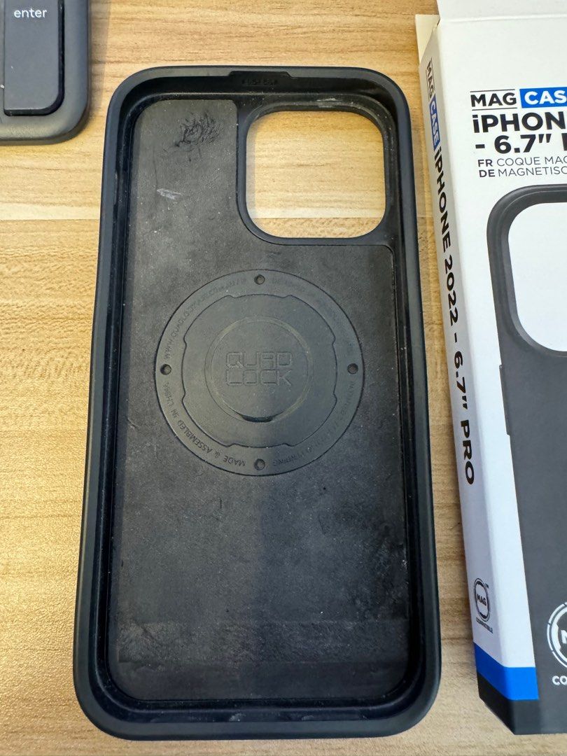 Quadlock Case IPhone 14 Pro Max with Magsafe, Mobile Phones & Gadgets