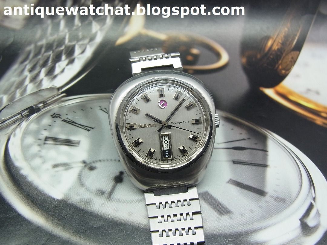 RADO GOLDEN GATE 25 JEWELS AUTOMATIC WATCH