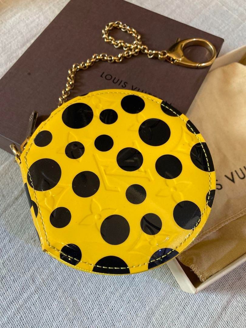 Louis Vuitton Yayoi Kusama Vernis polka dot chapeau coins purse