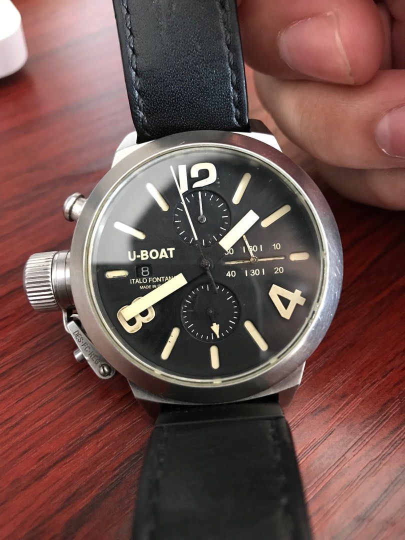 Rare U boat italo fontana Men s Fashion Watches Accessories