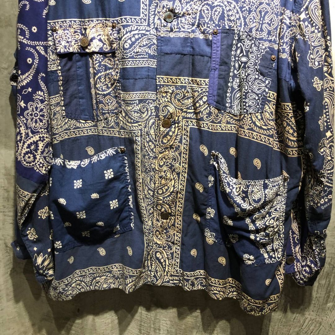 Readymade Bandana Burn coat, Luxury, Apparel on Carousell Readymade Bandana Burn coat, Luxury, Apparel on Carousell