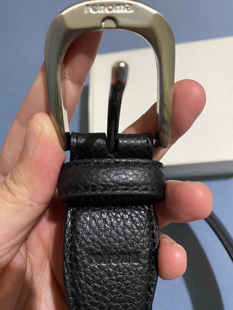 Brand new Renoma Belt (Category: Belts) located in Makati City. Submitted by missncv (Listing ID 1256828195, Image 3). Description: 44 inches RFS : Decluttering MOP : BDO / Gcash.