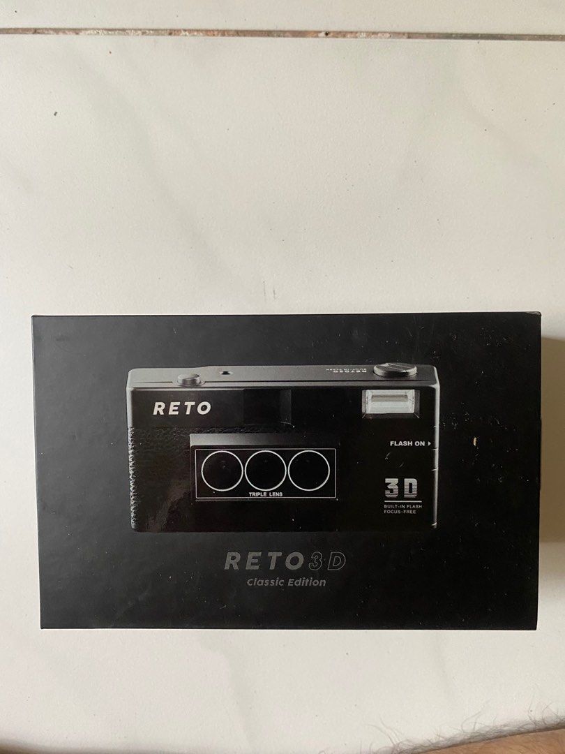 RETO 3D FILM CAMERA (Category: Cameras) located in Singapore. Submitted by spicynugget (Listing ID 1256765638, Image 1). Description: .