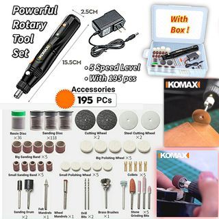 Rotary tool with accessories