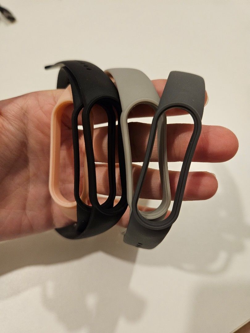 Mi band 4 rubber strap best sale