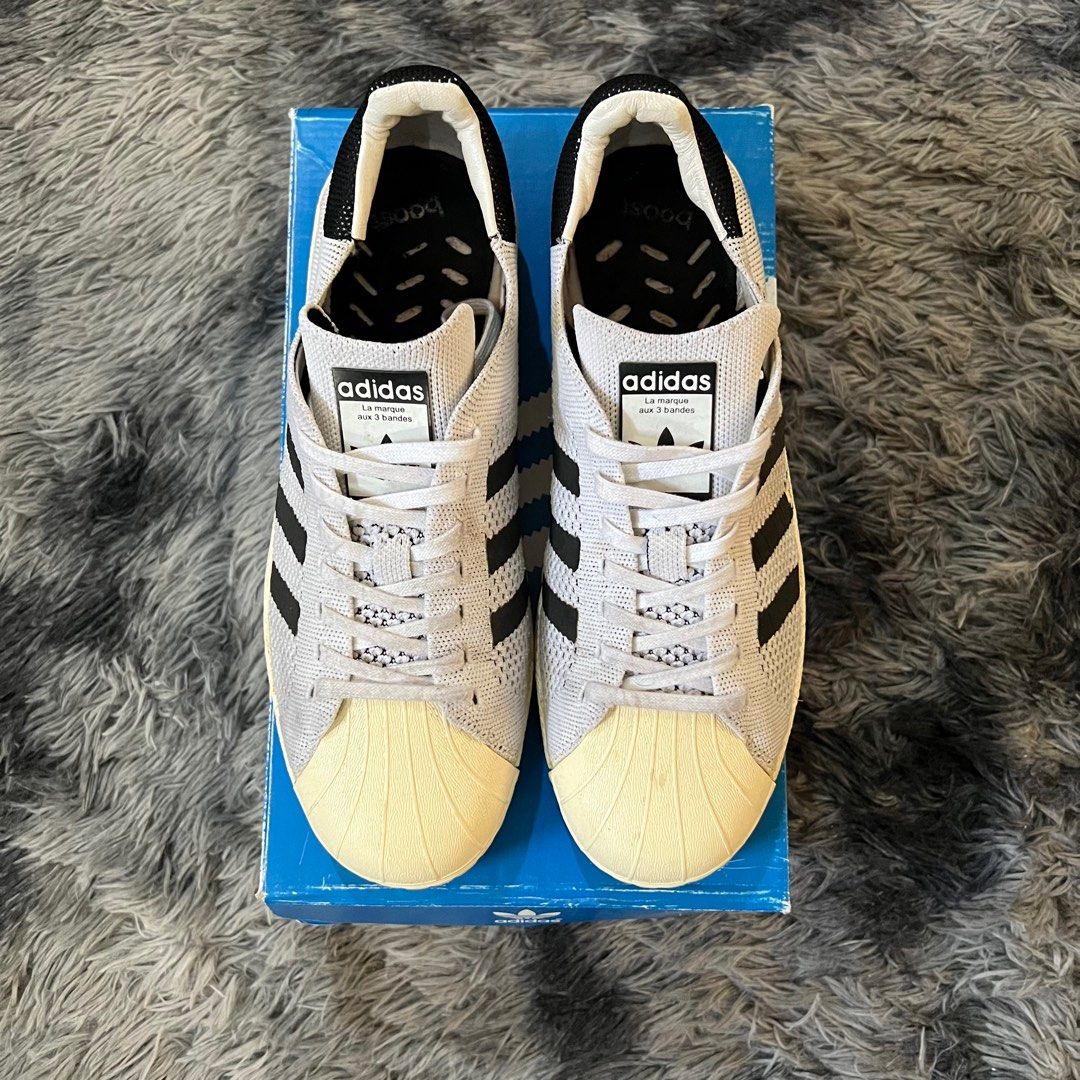 Adidas superstar primeknit mens gold new arrivals