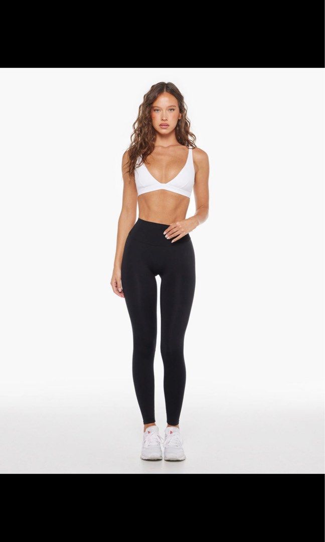 S) CSB x Isabelle Mathers Freedom Leggings (non scrunch) in Black
