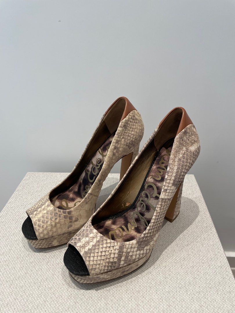 Sam edelman shop snakeskin heels