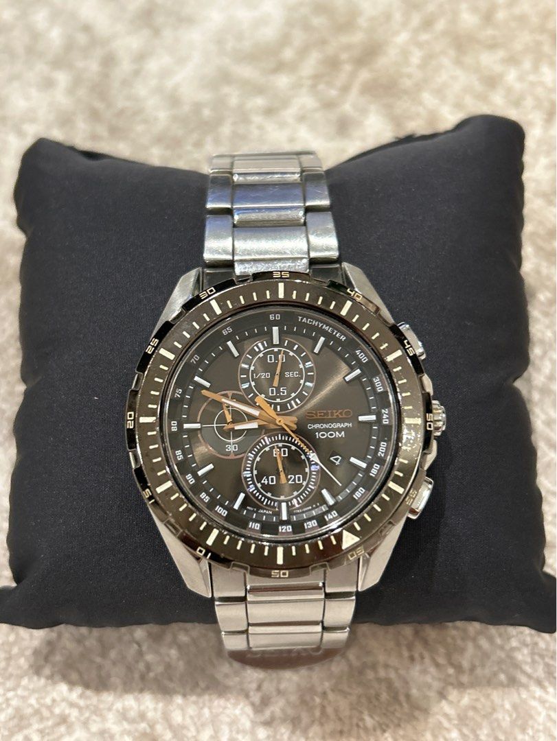 Seiko 7T92 0RX0 Chronograph Watch Men s Fashion Watches